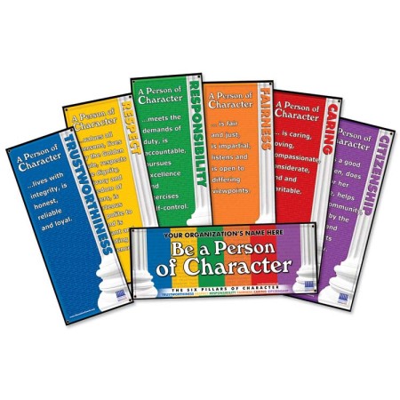 CHARACTER COUNTS! Store | Six Pillars Illustrated Posters
