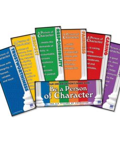 Poster. Character Counts - character education curriculum, lessons, and activities