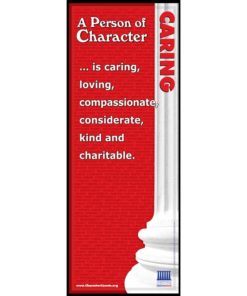 Poster. Character Counts - character education curriculum, lessons, and activities