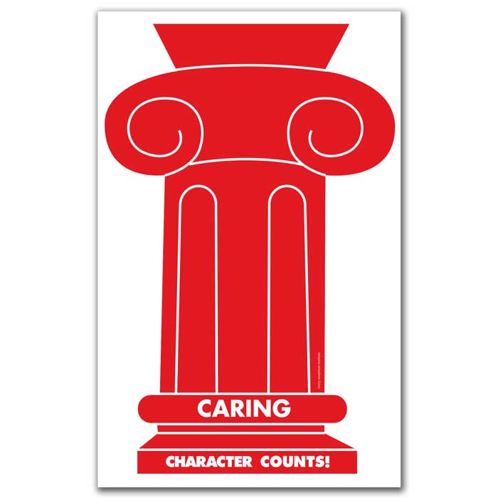 Poster.Character Counts - character education curriculum, lessons, and activities