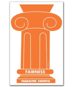 Poster. Character Counts - character education curriculum, lessons, and activities