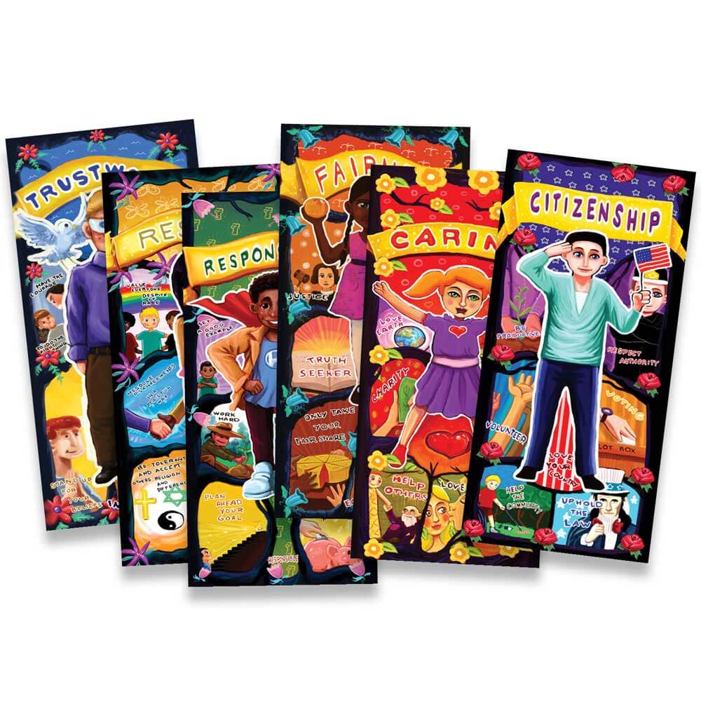 Posters. Character Counts - character education curriculum, lessons, and activities