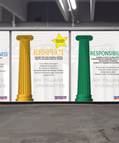 Custom Wall Graphics - Six Pillars - TRR