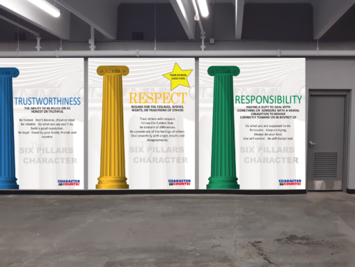 Custom Wall Graphics - Six Pillars - TRR