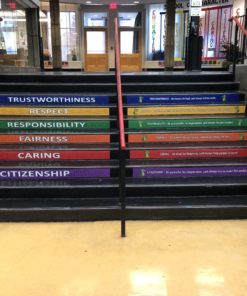BPS Discovery School - Stair Graphics