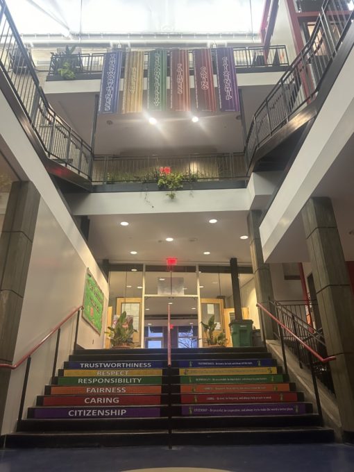 BPS Discovery School - Stair Riser Graphics