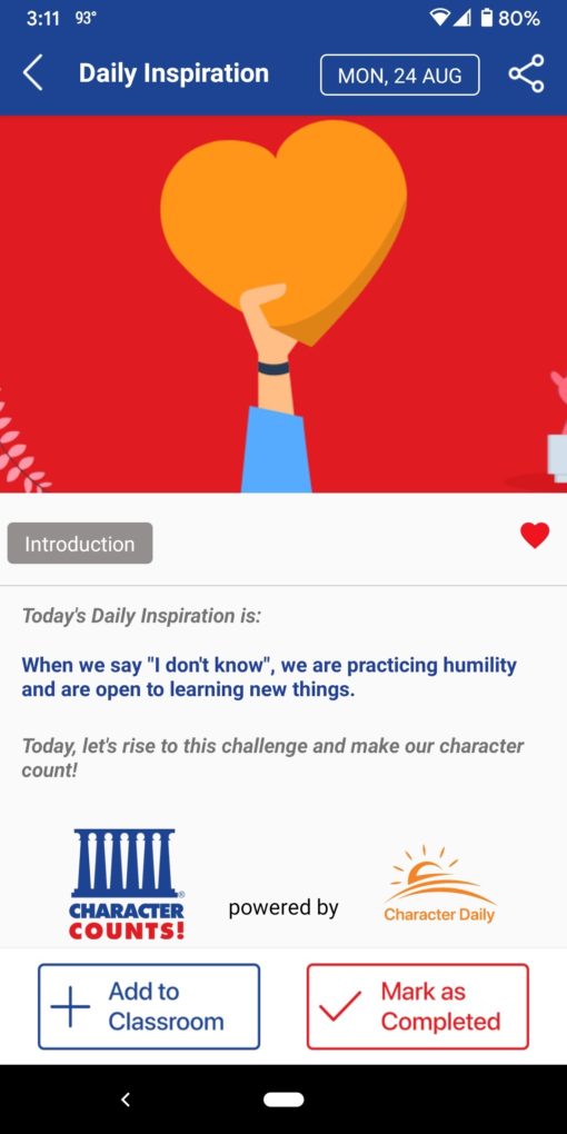 Character Counts - character education/SEL curriculum, lessons, and activities