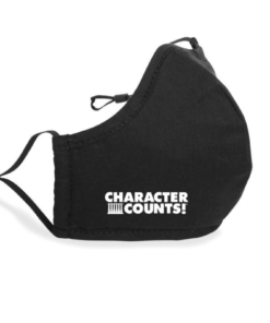 Face mask. Character Counts - SEL/character education curriculum, lessons, and activities