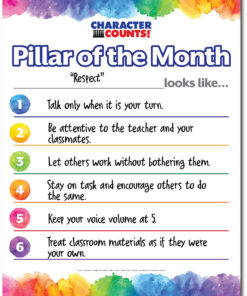 45-3000 Pillar Of The Month Poster - Example