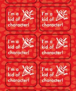 35-6040 CHARACTER COUNTS! Sticker Pack - Kid