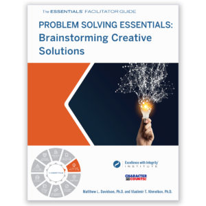 8-1_The ESSENTIALS_Brainstorming Creative Soluitions