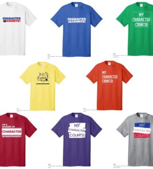 CHARACTER COUNTS! T-SHIRTS