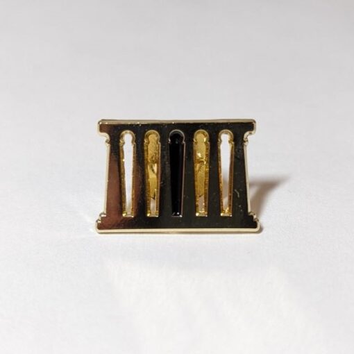 10-3010 Six Pillars Lapel Pin