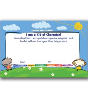 Kid of Character Certificates