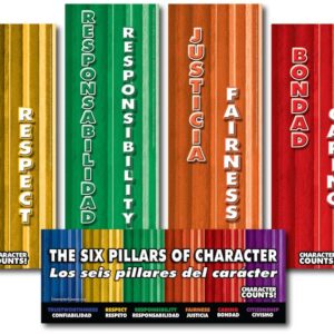 40-1055-S Bilingual Six Pillar Banner Set