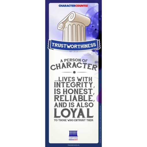Person of Character Banner Set - Trustworthiness