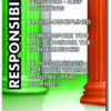 Classic Six Pillars Poster Set - Responsibility