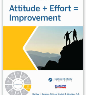 Attitude Plus Effort Equals Improvement