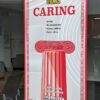 Adhesive Window Signs - Caring