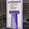 Adhesive Window Signs - Citizenship