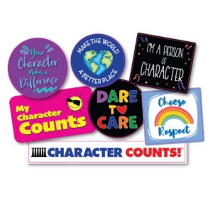 Character Counts Decals