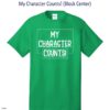 Design 4 - My Character Counts - Block Center