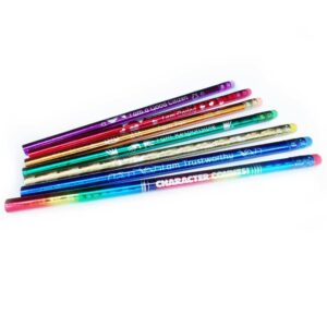 Six Pillar Metallic Pencil Set