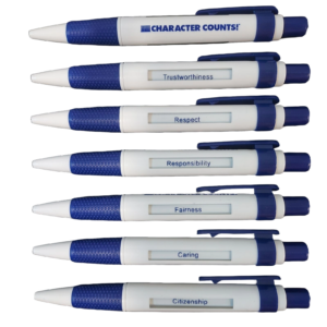 Six Pillar Window Message Pens