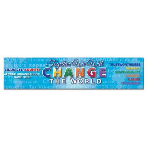 Together We Will Change the World