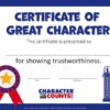 Great Character Digital Certificates - Image 2