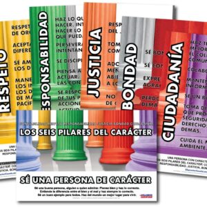 45-0255-E-S Digital Posters - Six Pillar Classic - Spanish