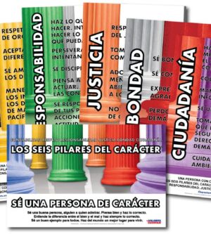 45-0255-E-S Digital Posters - Six Pillar Classic - Spanish