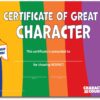 20-3075-E Colorful Digital Certificates - Respect