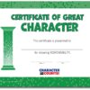 20-3080-E Rewarding Digital Certificates - Responsibility
