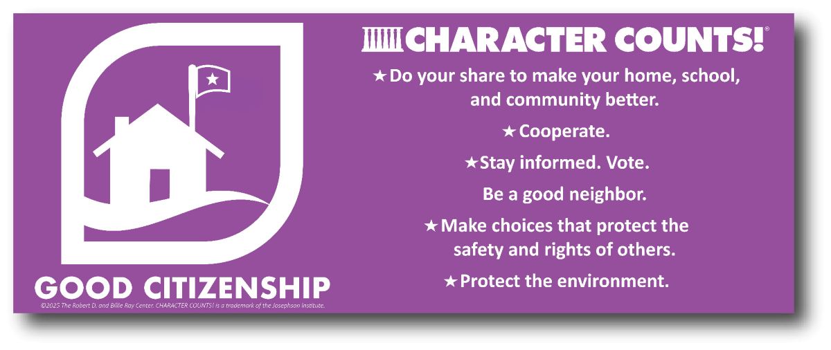 40-8400 Pillar Graphics Banner Set - Citizenship