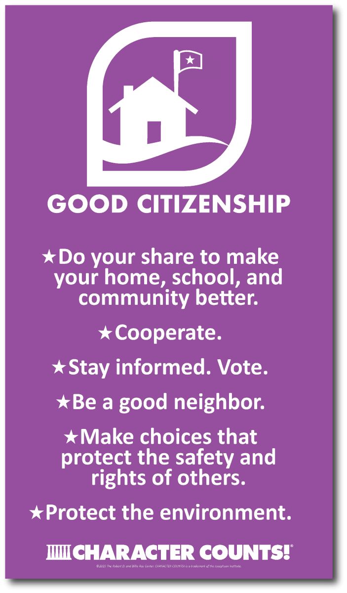 45-4000 Pillar Graphics Poster - Citizenship