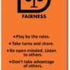 45-4000 Pillar Graphics Poster - Fairness