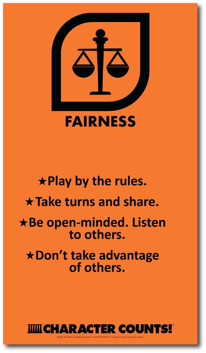 45-4000 Pillar Graphics Poster - Fairness