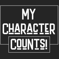 My Character Counts - Block Center - BW 1200x1200
